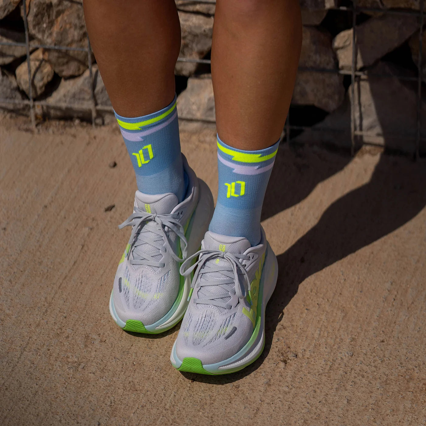 Chaussettes running Sporcks SUMMER 10 BLUE