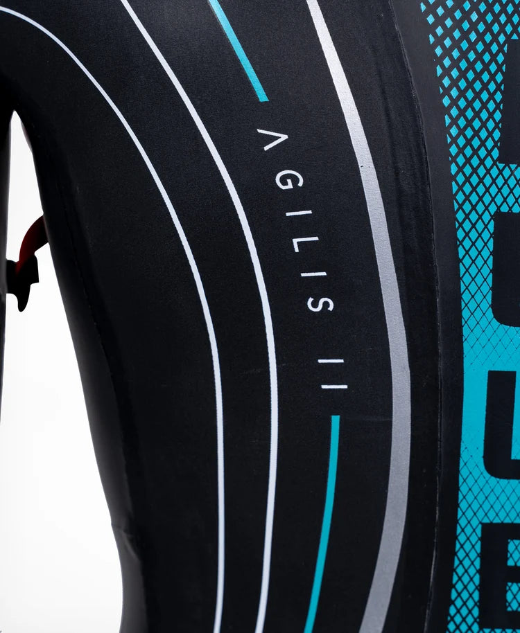 erplain_file_id:1322454 - Agilis II 3.5 -Combinaison néoprène homme HUUB Electric Teal