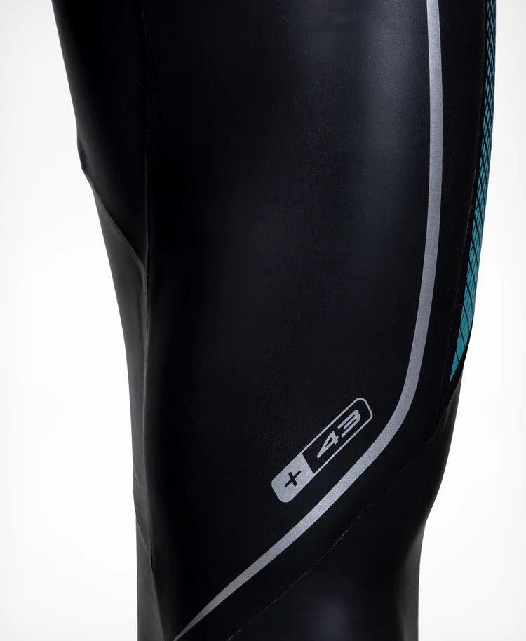 erplain_file_id:1322455 - Agilis II 3.5 -Combinaison néoprène homme HUUB Electric Teal