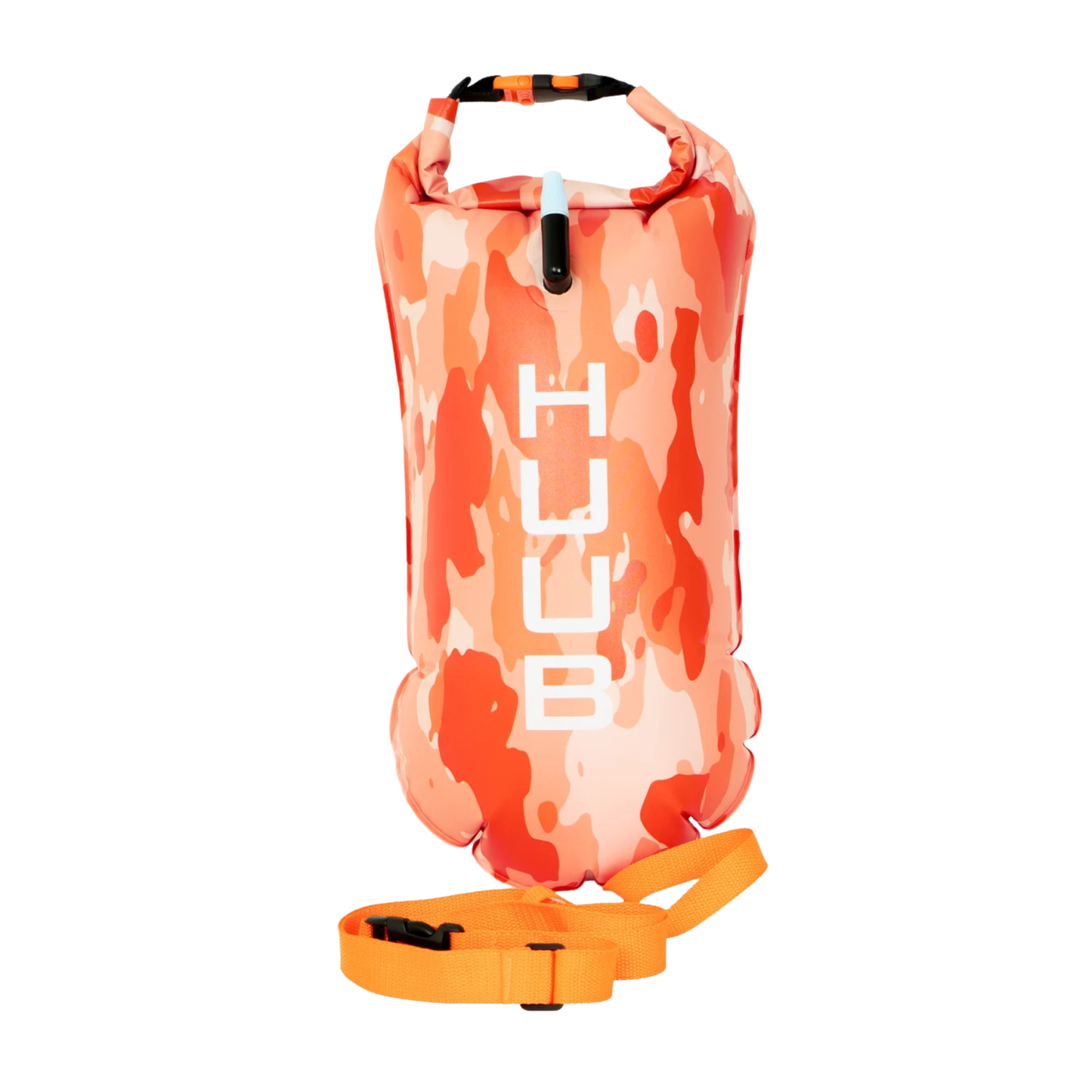 erplain_file_id:1351155 - Bouée de sécurité natation camo orange - HUUB