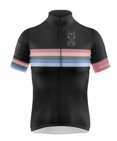 Maillot de vélo femme noir - OTSO