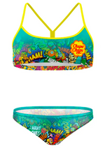 Maillot de bain femme 2 pièces chupa chups comic OTSO