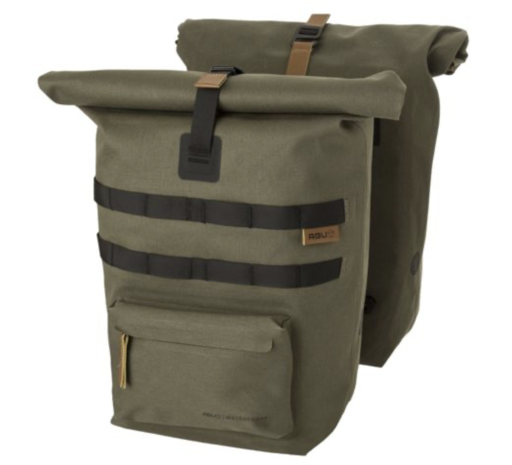 AGU CONVOY DOUBLE BAG URBAN ARMY GREEN MIK