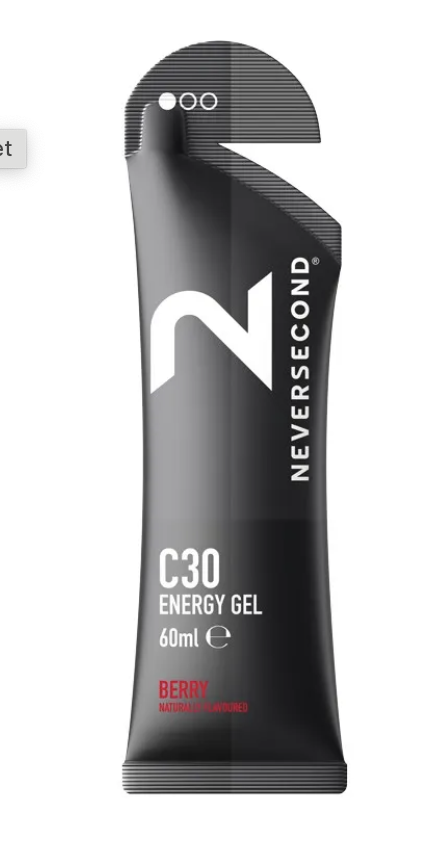 Energy Gel C30 60ml Berry - Neversecond