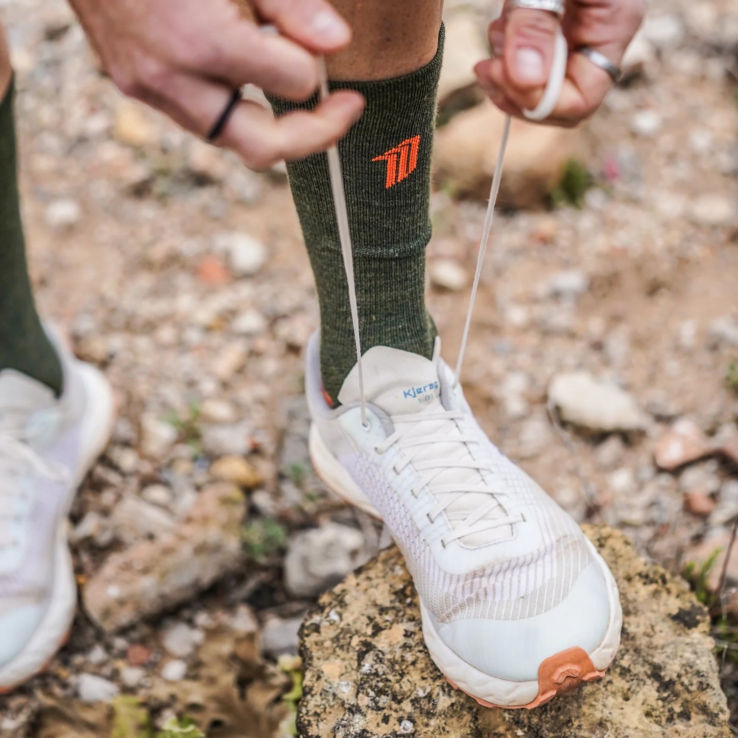 Chaussette Trail Sporcks - Green