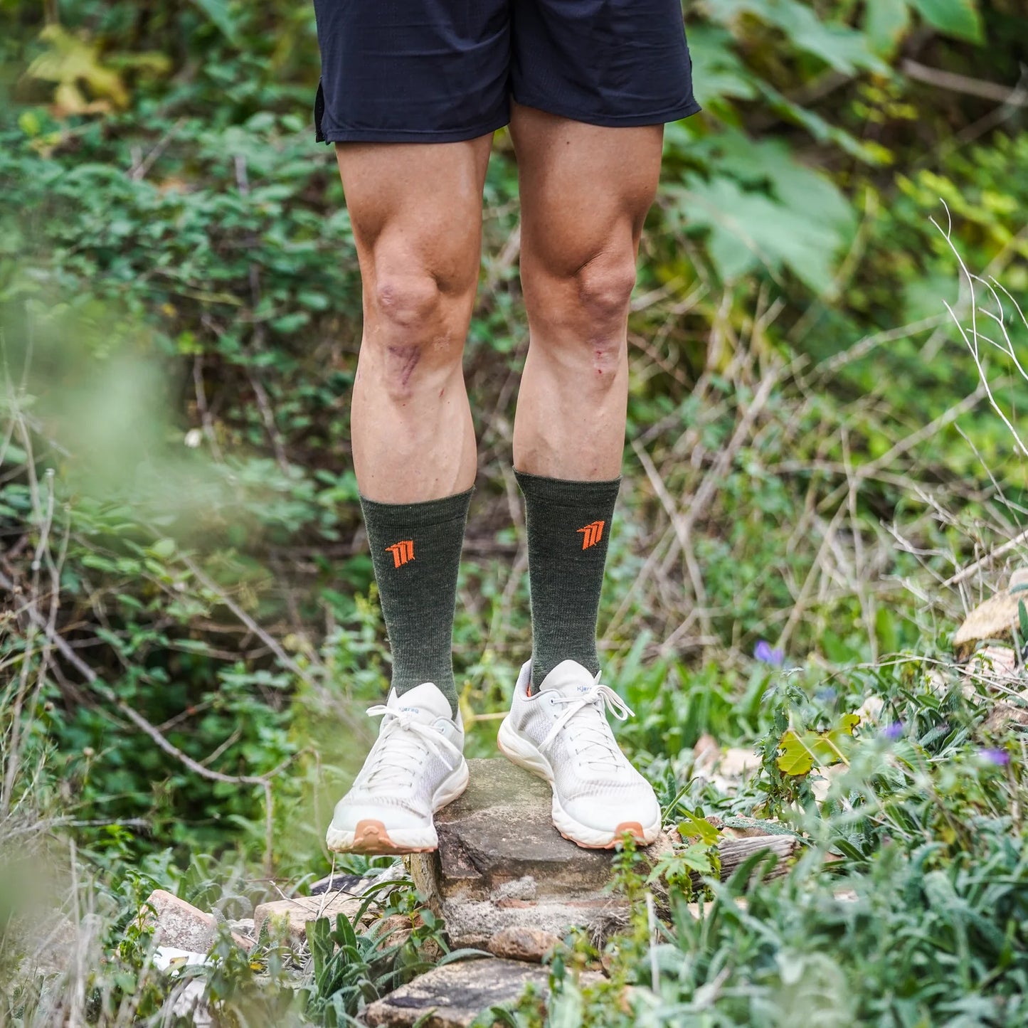 Chaussette Trail Sporcks - Green