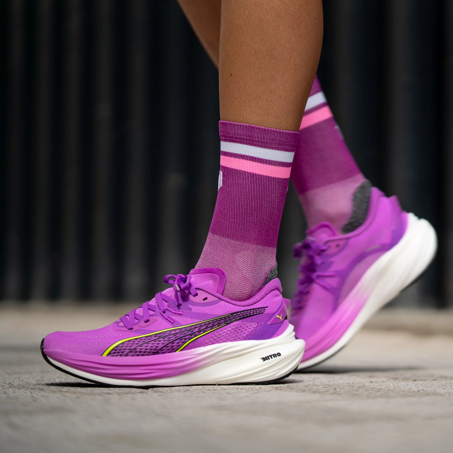 Chaussettes running Sporcks ULTRALIGHT Pro purple