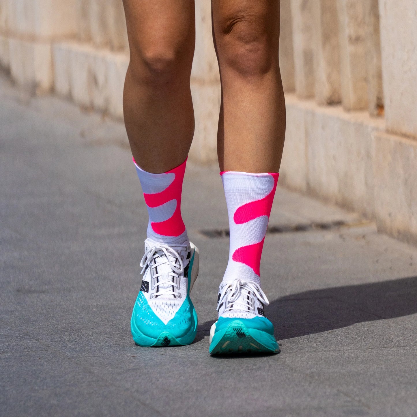 Chaussettes running Sporcks - Kinetic Pink