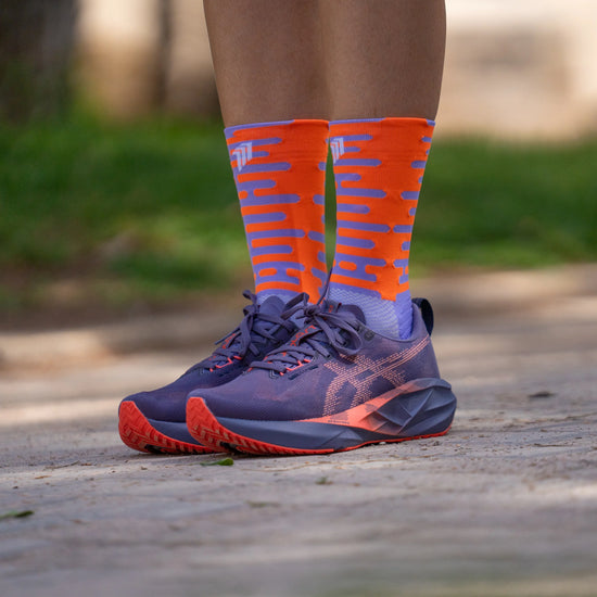 Chaussettes running Rythm purple - Sporcks