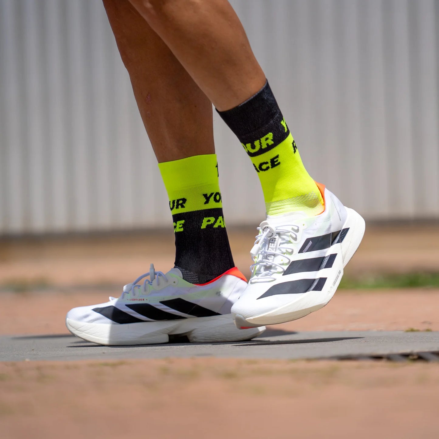 Chaussettes running Sporcks - Race Pace Black