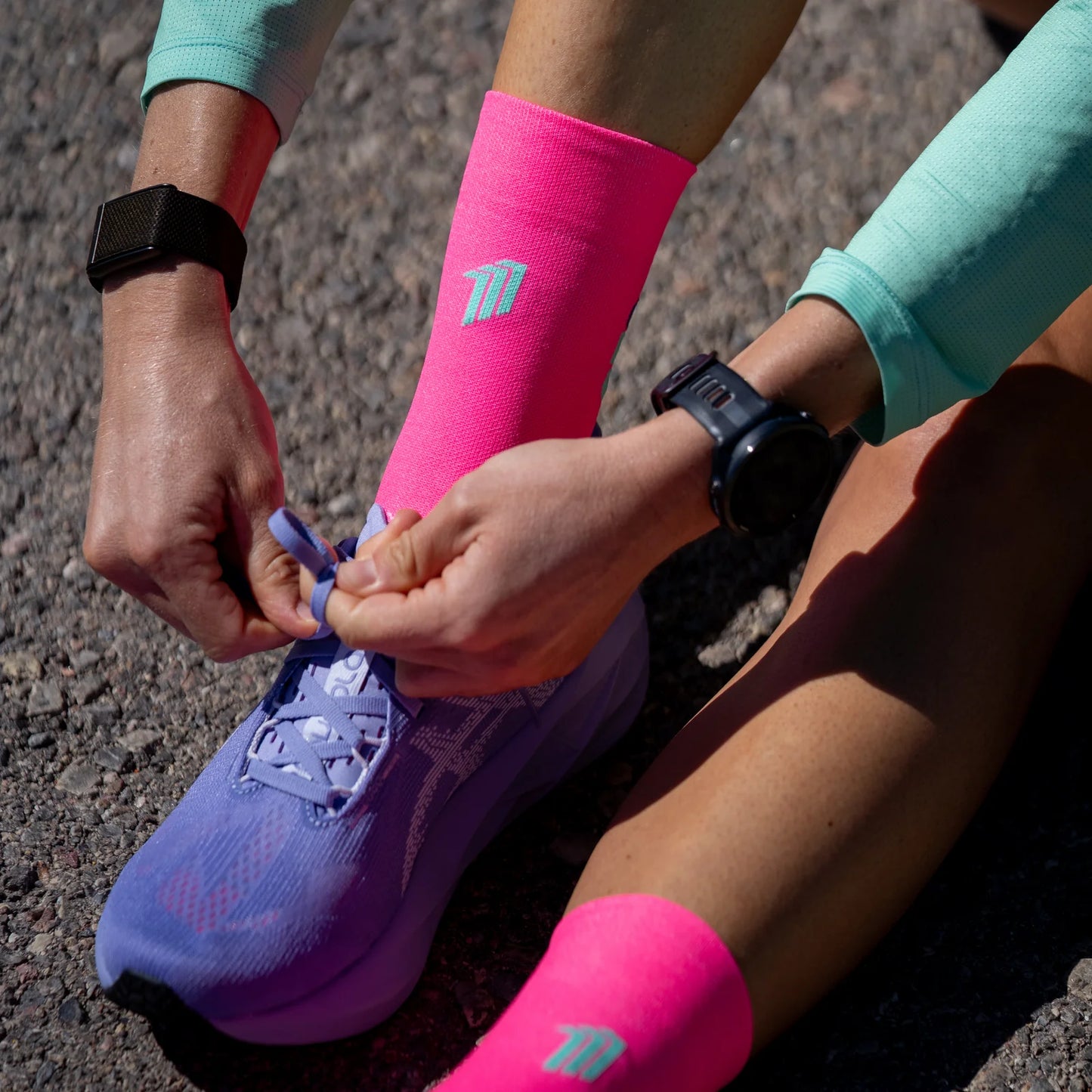Chaussettes running Sporcks girld don't quit
