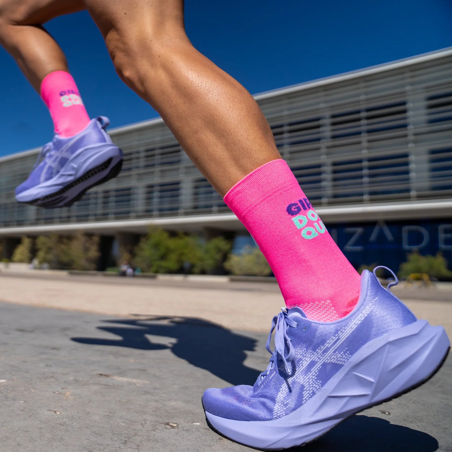 Chaussettes running Sporcks girld don't quit