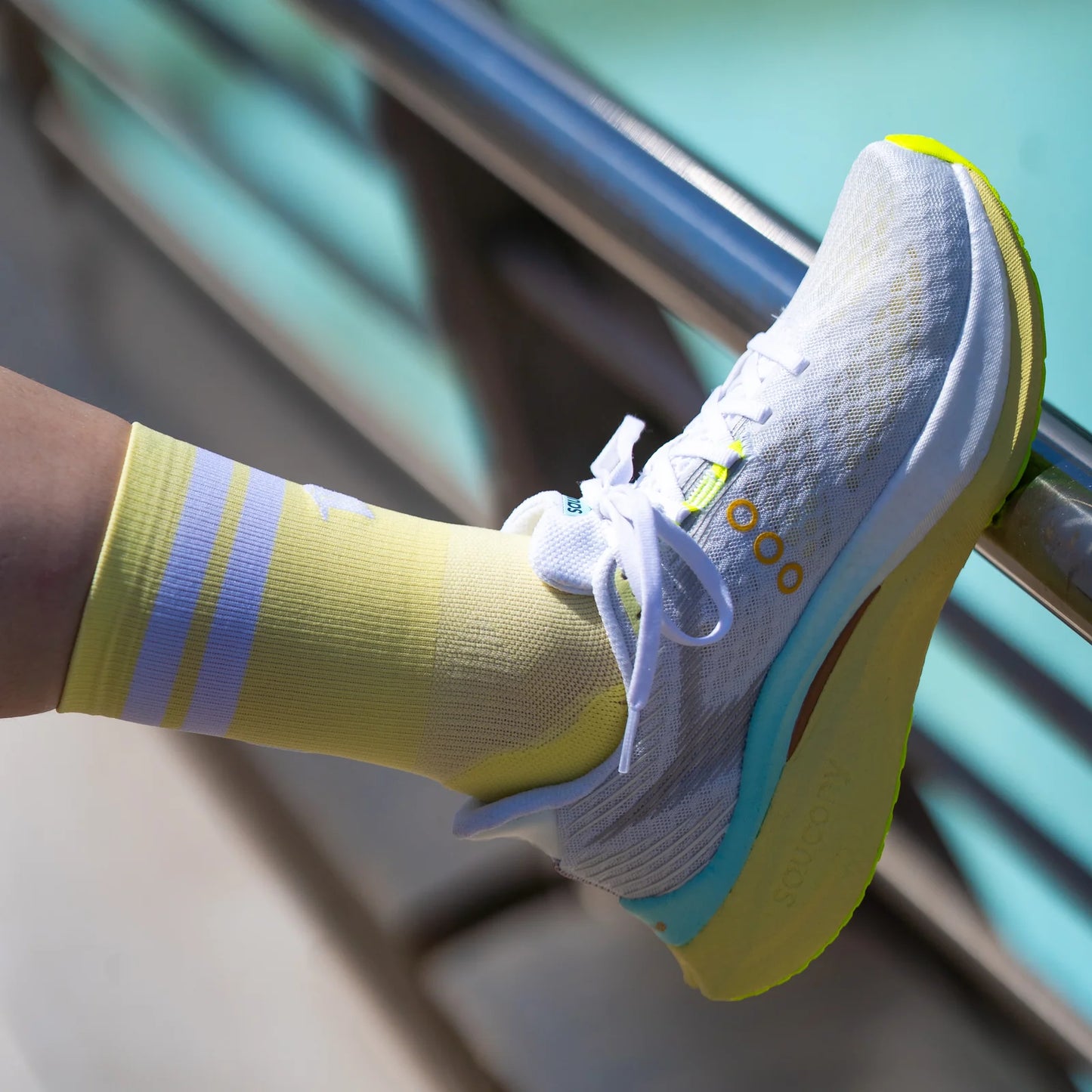 Chaussettes running Sporcks ULTRALIGHT Signature Yellow