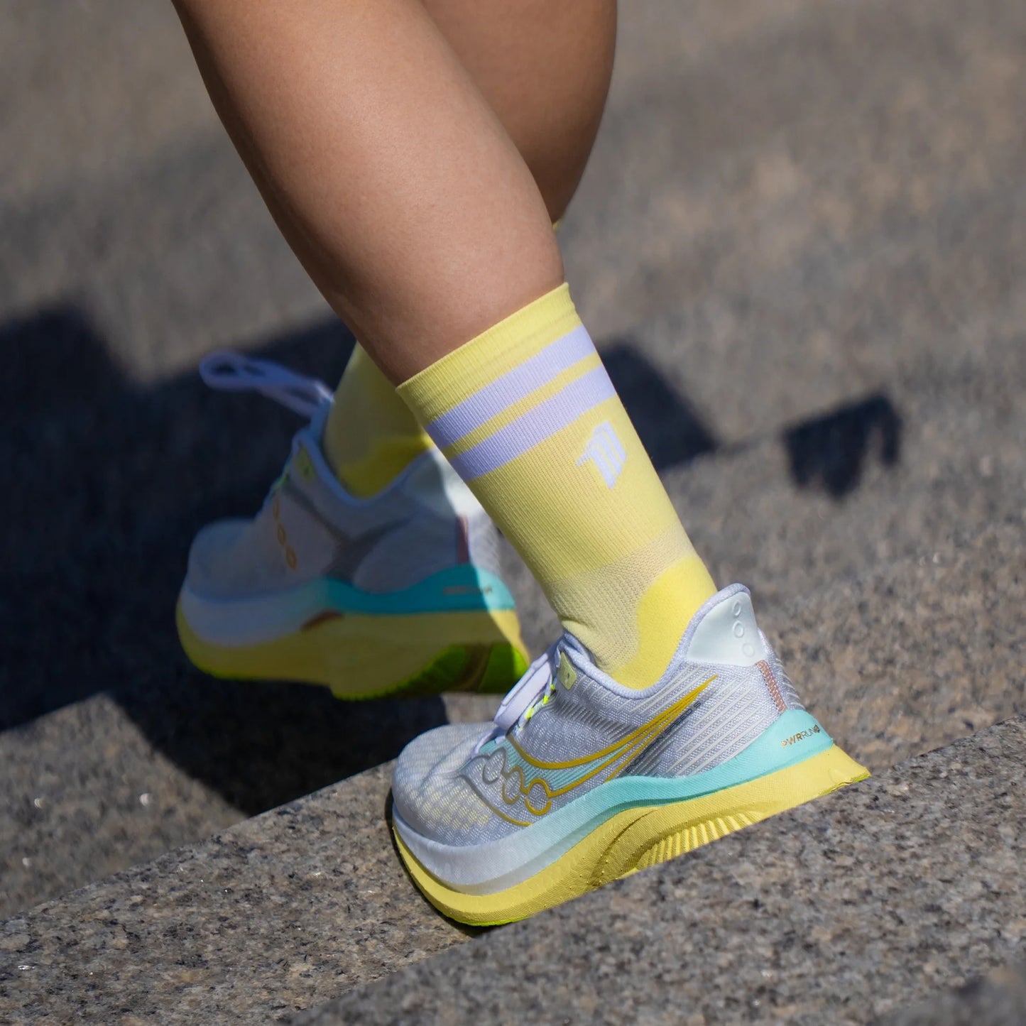 Chaussettes running Sporcks ULTRALIGHT Signature Yellow