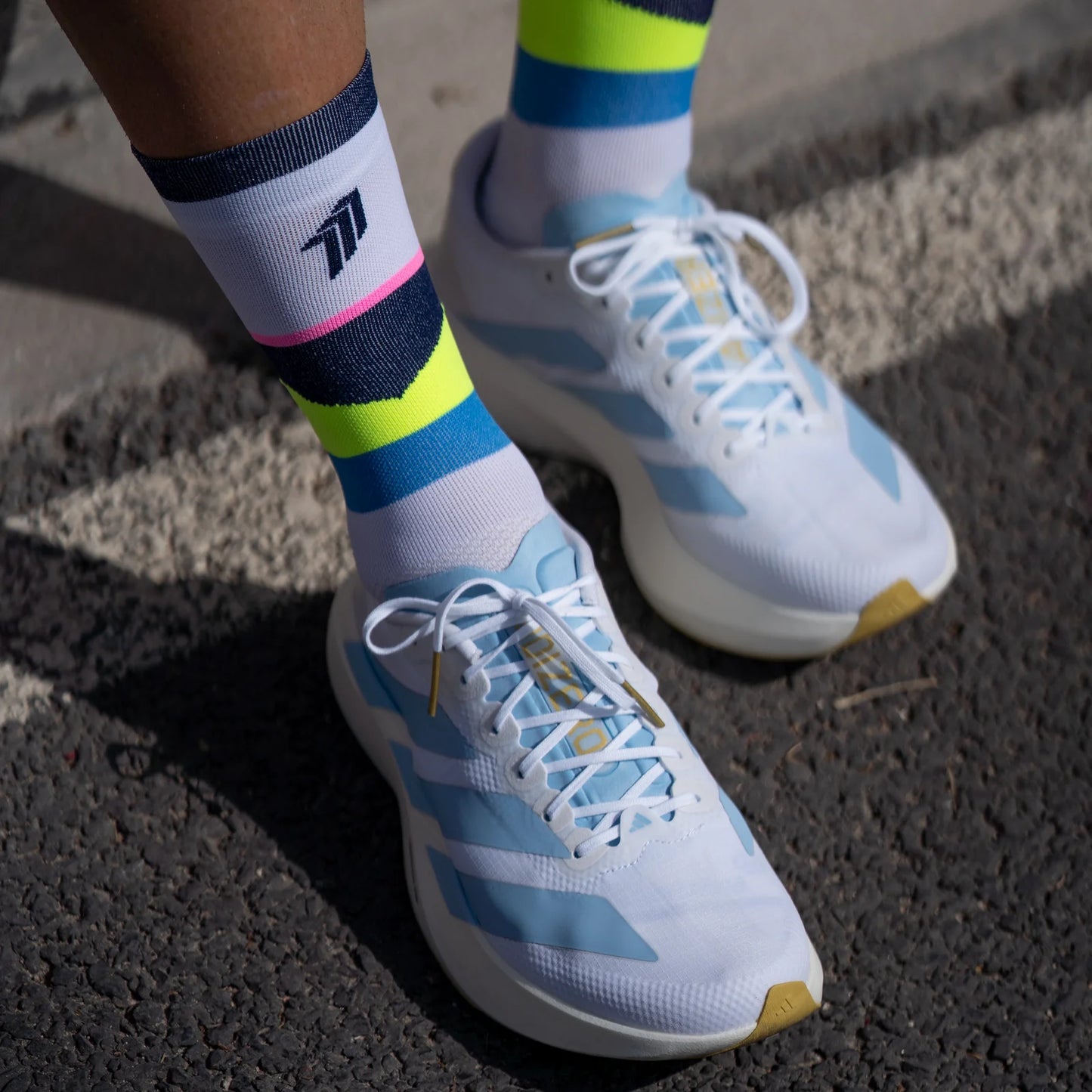 Chaussettes running Sporcks Beat the Odds Blue