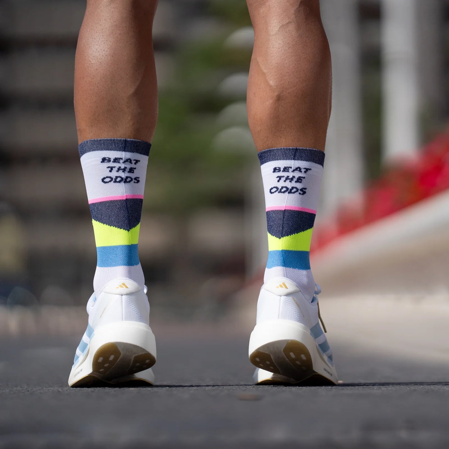 Chaussettes running Sporcks Beat the Odds Blue