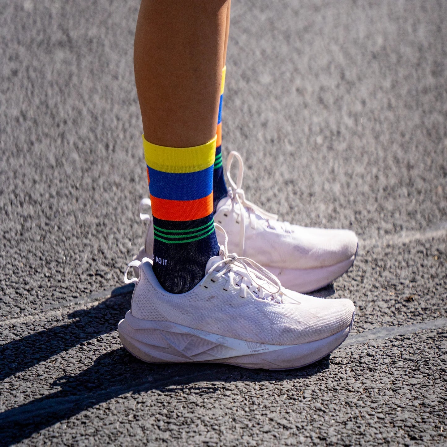 Chaussettes running Sporcks Let's do it