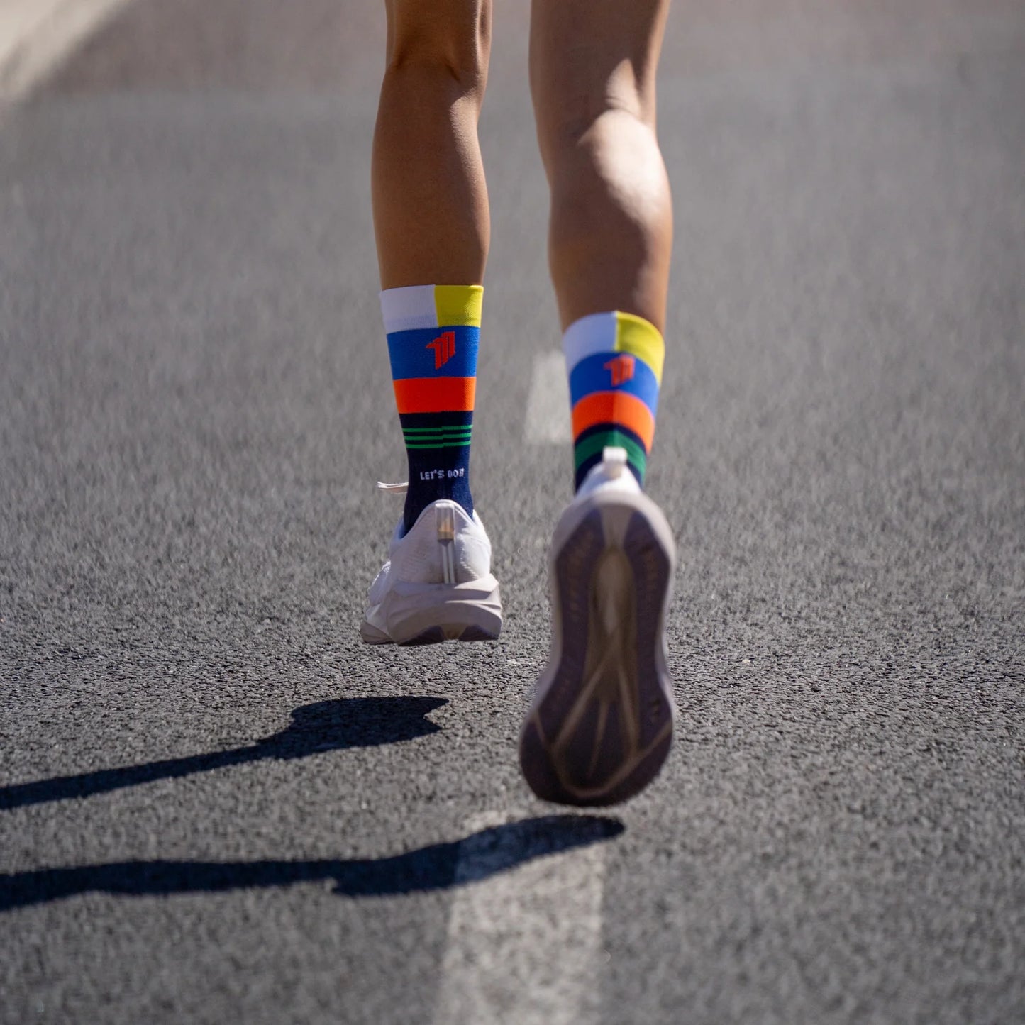 Chaussettes running Sporcks Let's do it