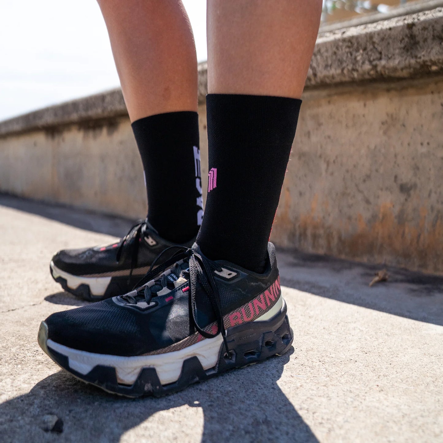 Chaussettes running Sporcks - Sexy pace black