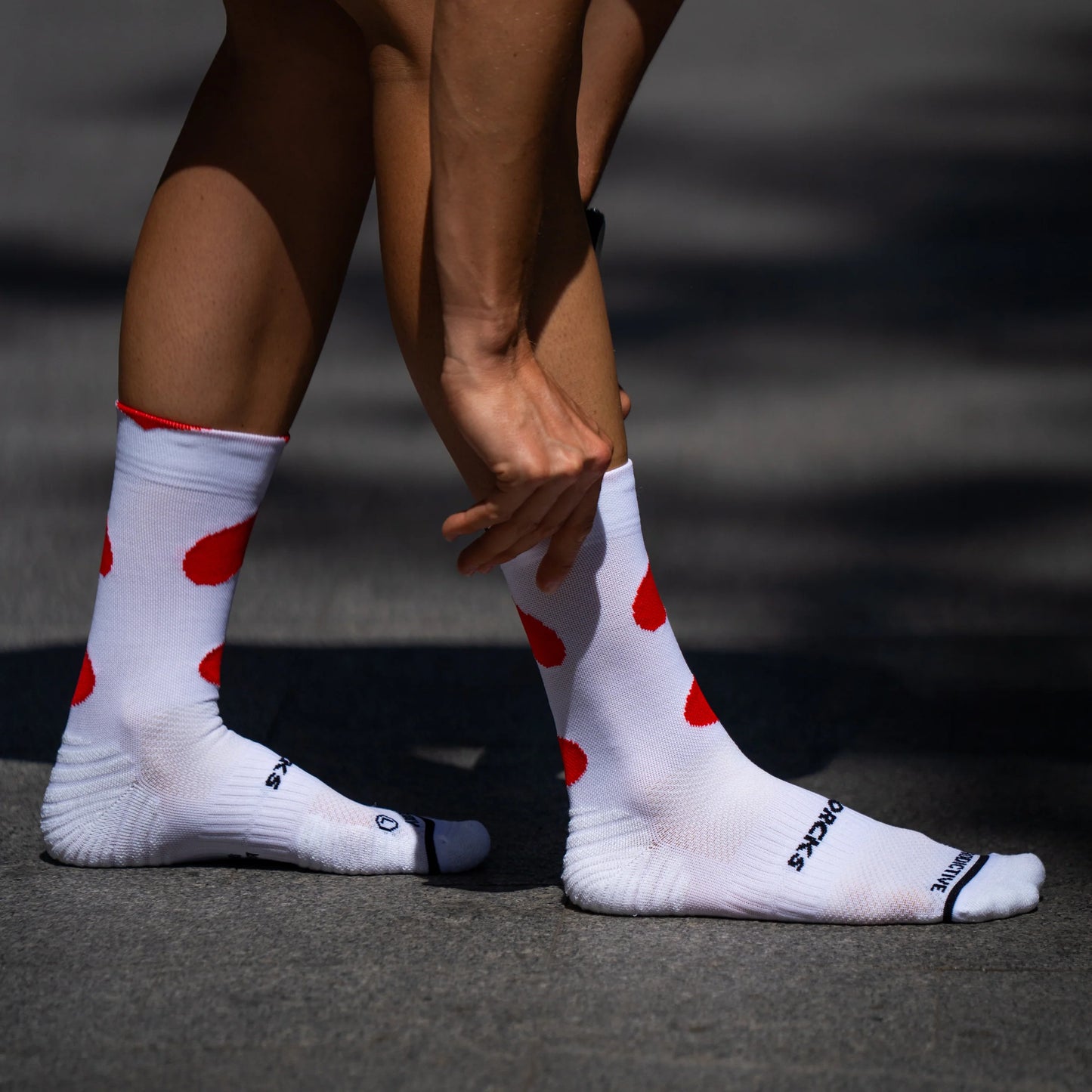 Chaussettes running Sporcks - Kinetic Red