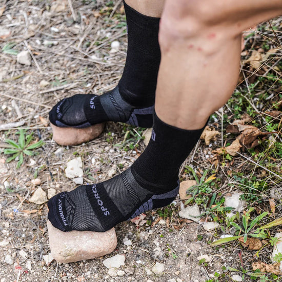 Chaussette Trail Sporcks - Black