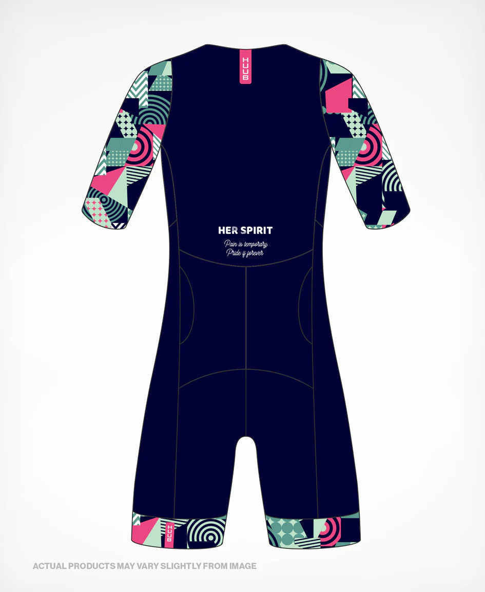 Trifonction Her Spirit 2 Navy Band femme - HUUB (