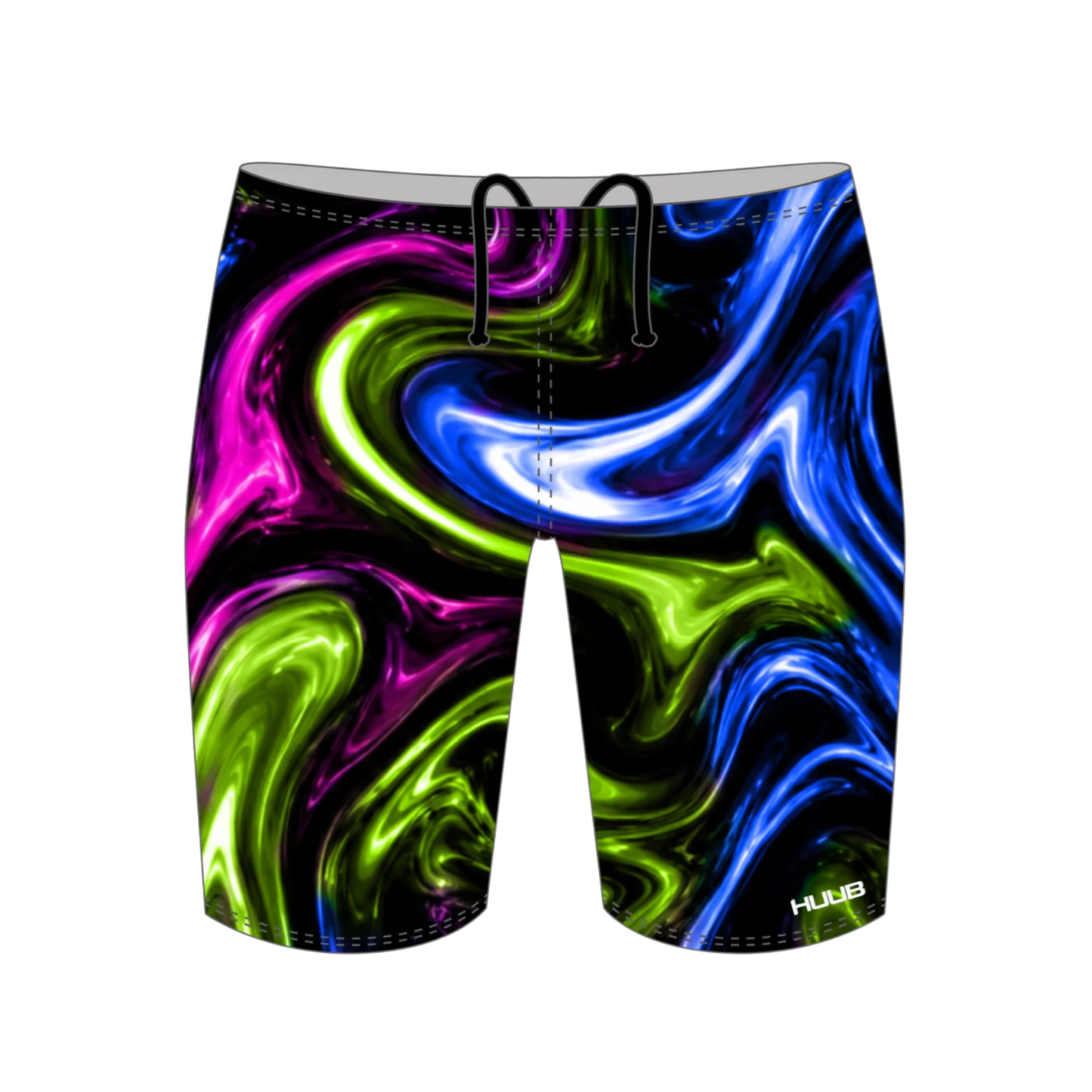 erplain_file_id:1351231 - Maillot de bain homme Jammer Frequency Neon - HUUB