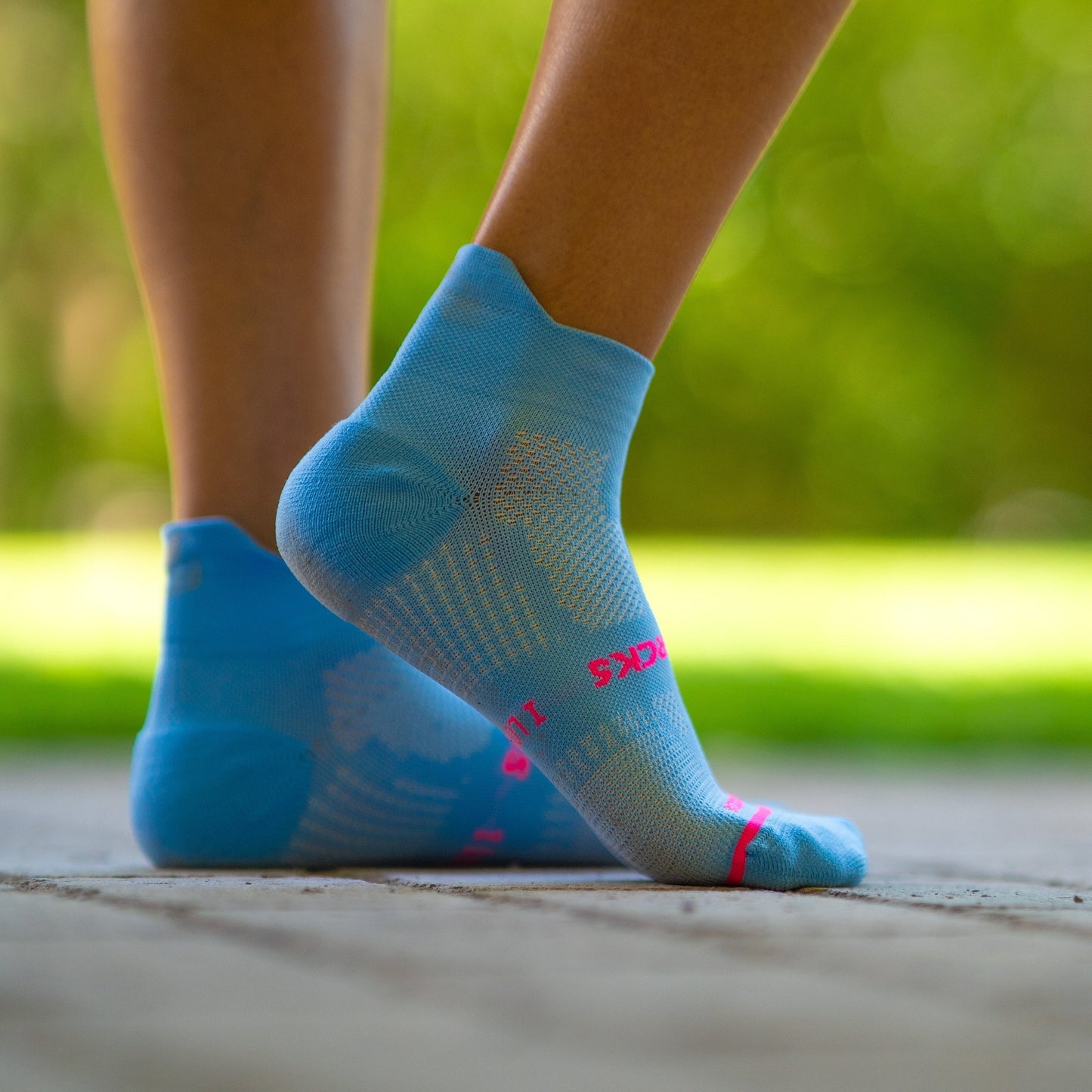 Chaussettes running Sporcks - nosa V2 blue