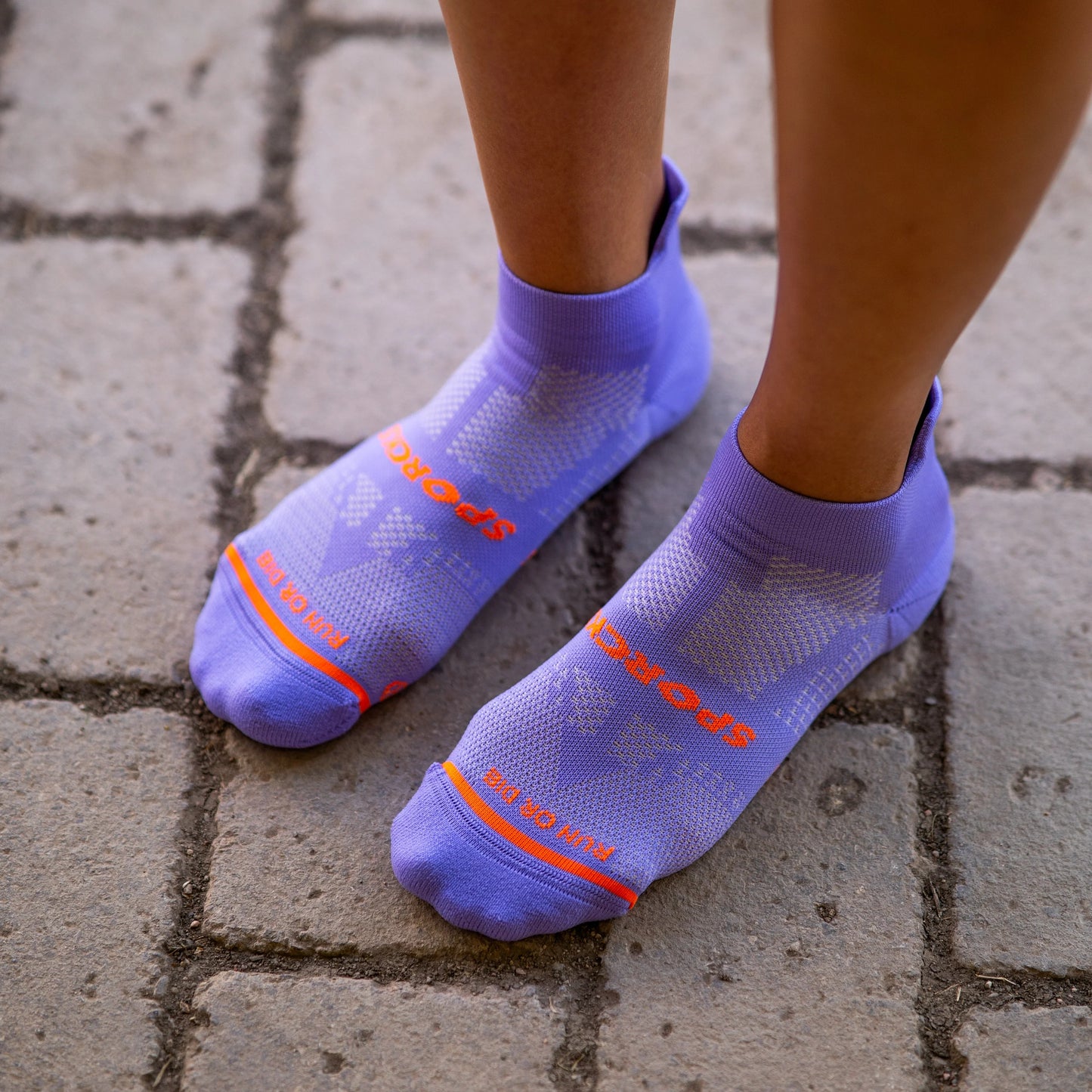 Chaussettes running Sporcks - nosa V2 purple