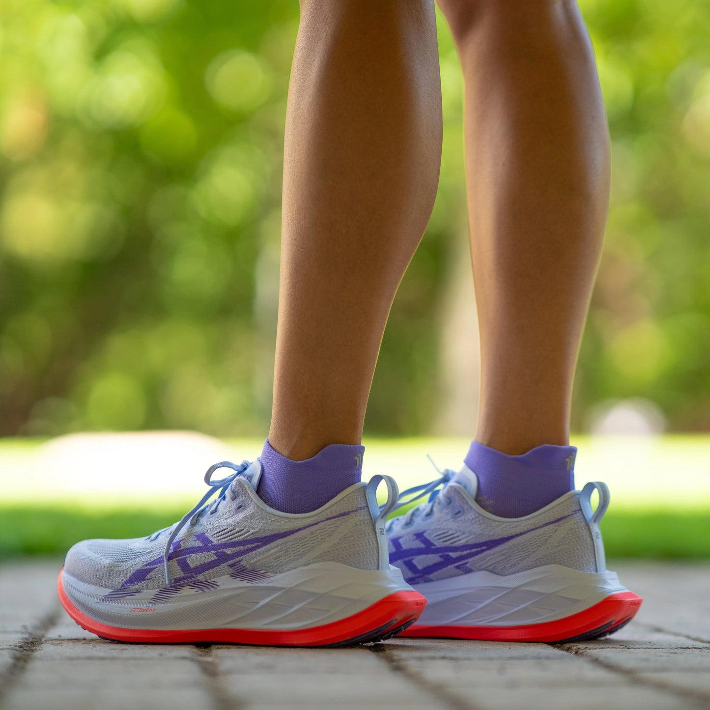 Chaussettes running Sporcks - nosa V2 purple