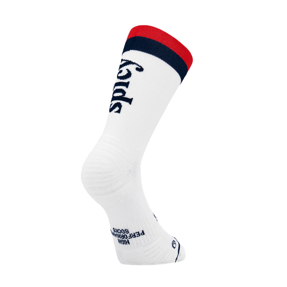 Chaussettes running Sporcks Spicy White