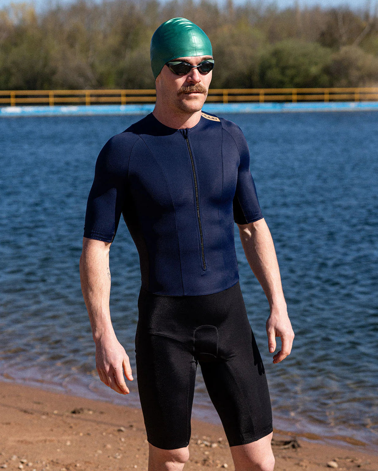 Trifonction Collective - TC performance navy/blanc homme - HUUB