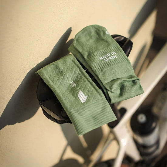 Chaussettes vélo Sporcks - PRO ELITE Vert
