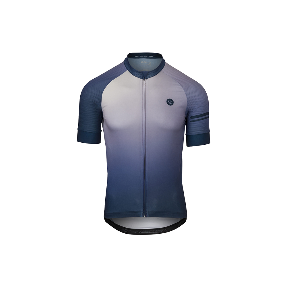 Maillot vélo homme Gradient essential Deep blue - AGU