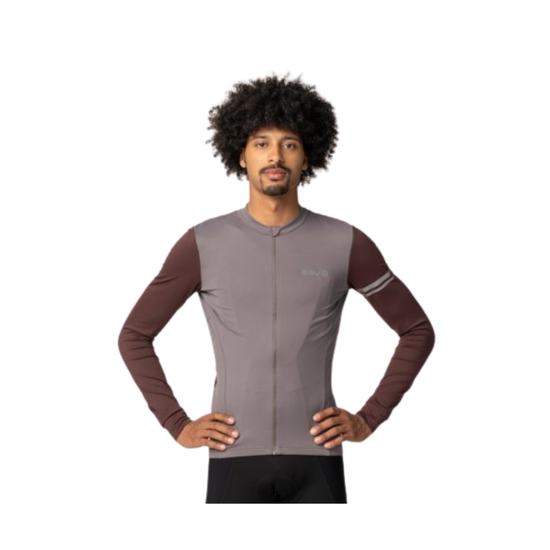Maillot manche longue performance homme colorblock- AGU