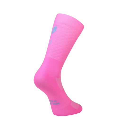 Chaussettes vélo Sporcks - MARIE BLANQUE ELITE PINK