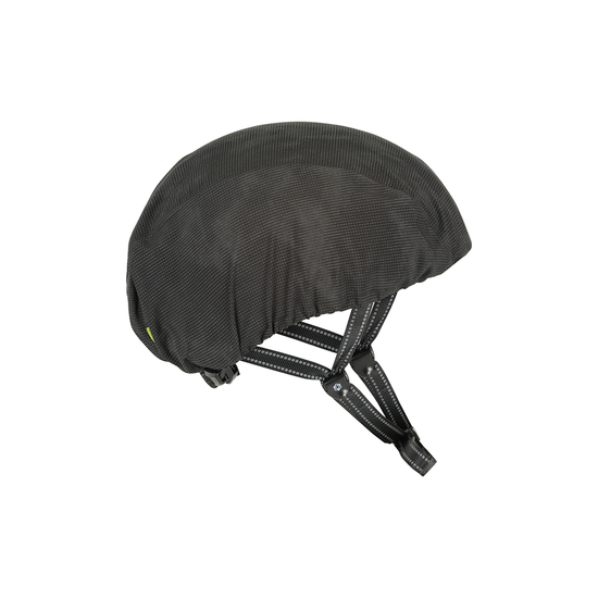 AGU COMPACT RAIN HELMET COVER COMMUTER- REFLECTION BLACK ONE SIZE