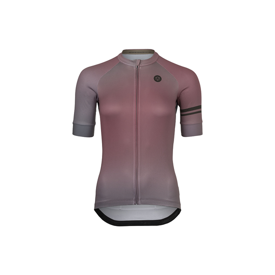 Maillot vélo femme Gradient essential Brown flux - AGU