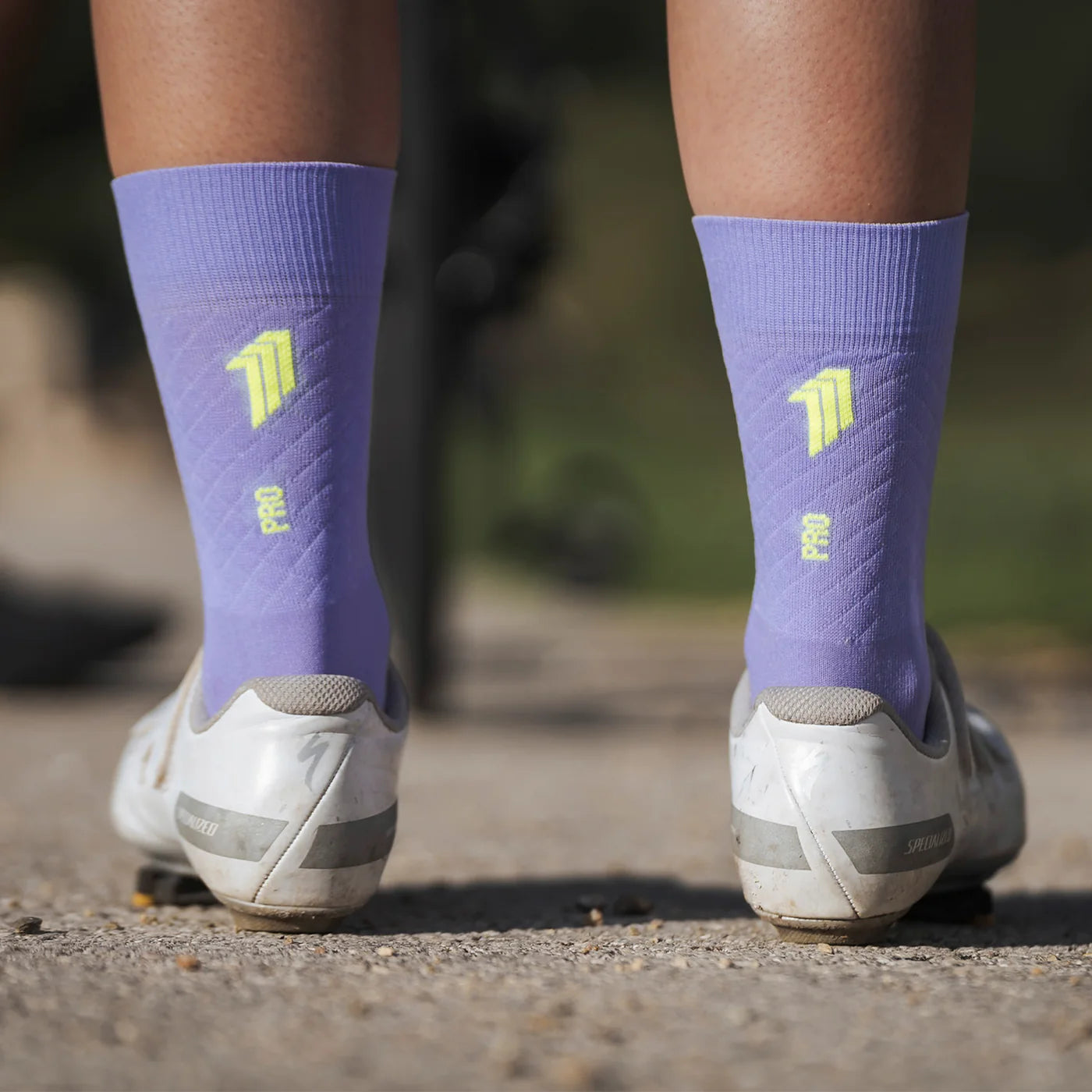 Chaussettes vélo Sporcks - MARIE BLANQUE ELITE PURPLE
