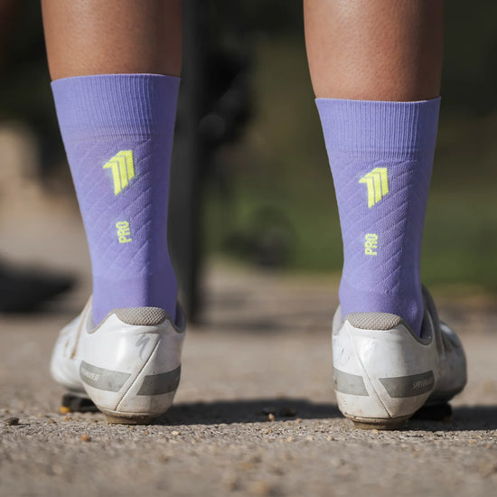 Chaussettes vélo Sporcks - MARIE BLANQUE ELITE PURPLE