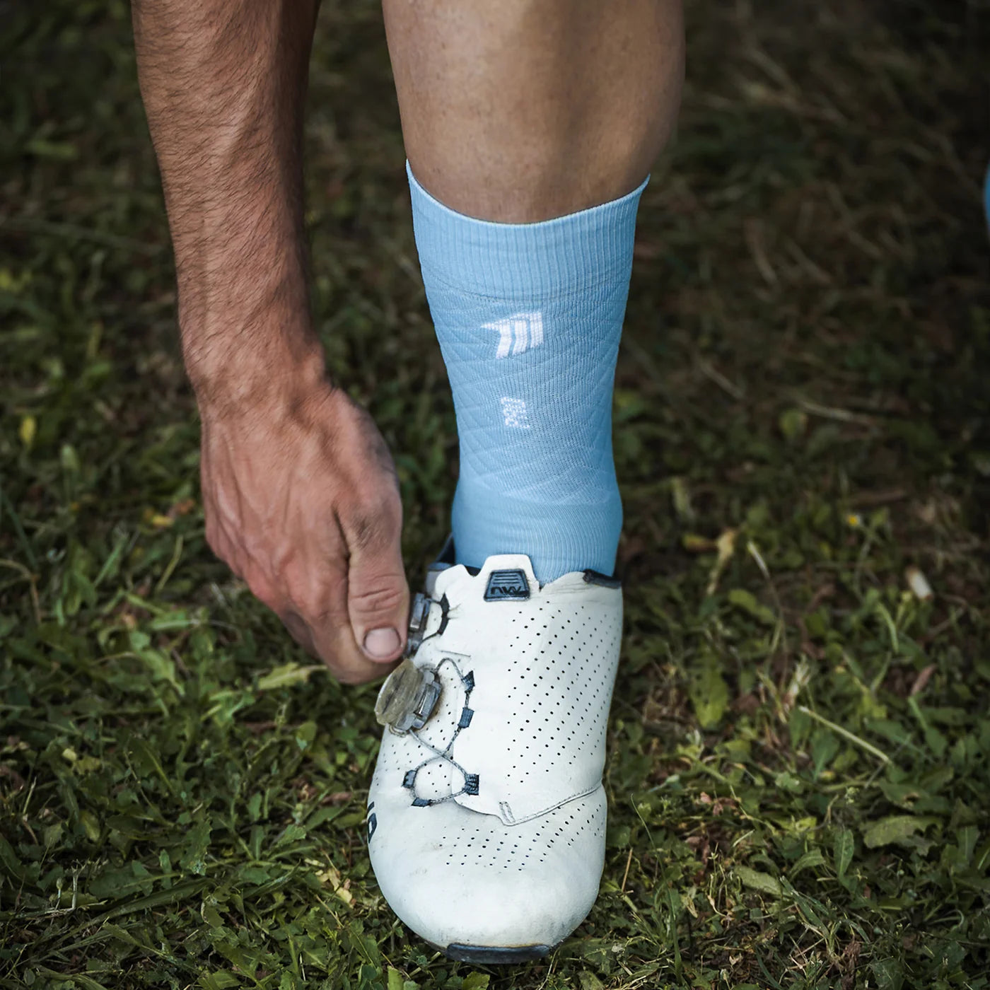 Chaussettes vélo Sporcks - PRO ELITE Blue Clair
