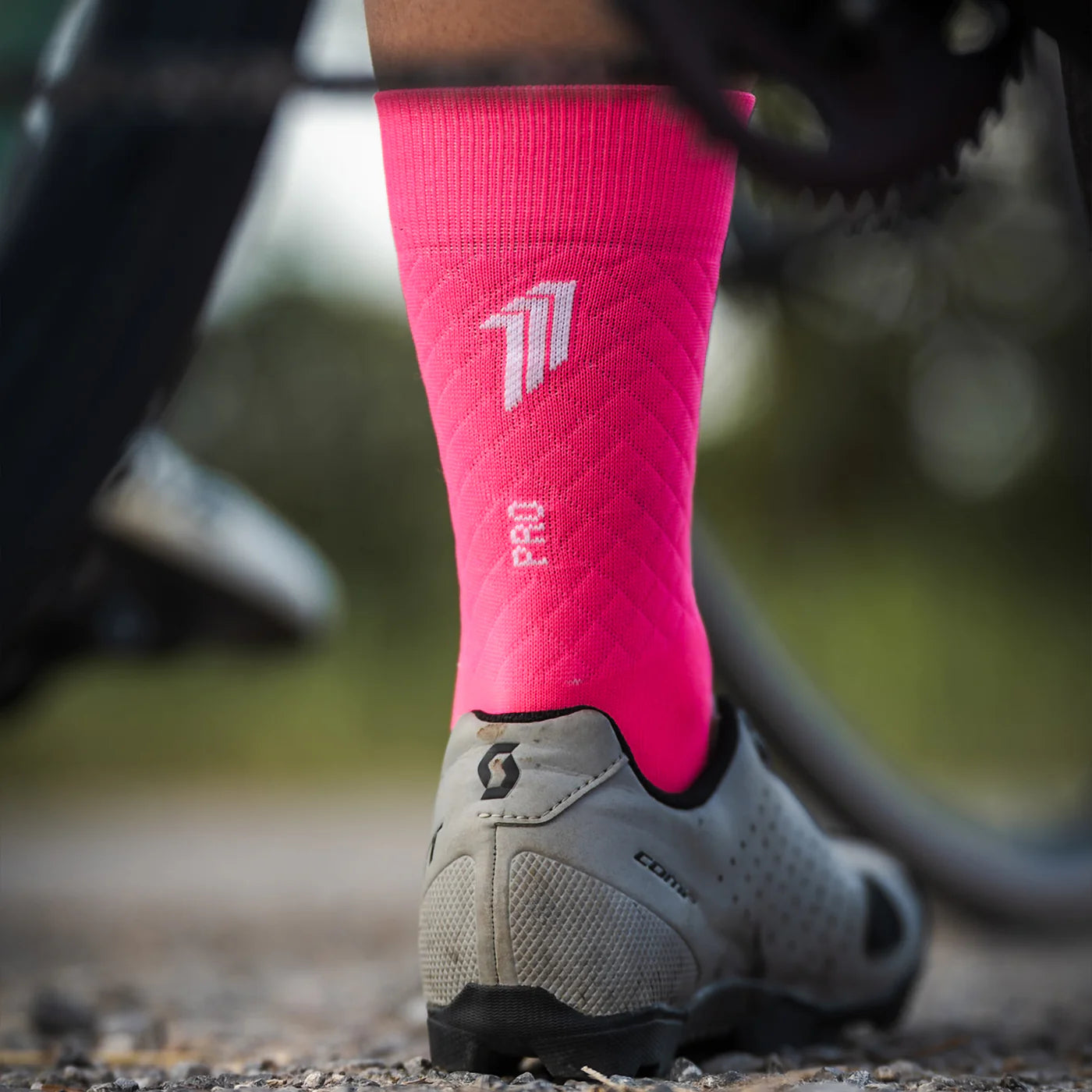 Chaussettes vélo Sporcks - PRO ELITE diva pink