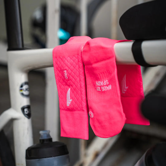 Chaussettes vélo Sporcks - PRO ELITE diva pink