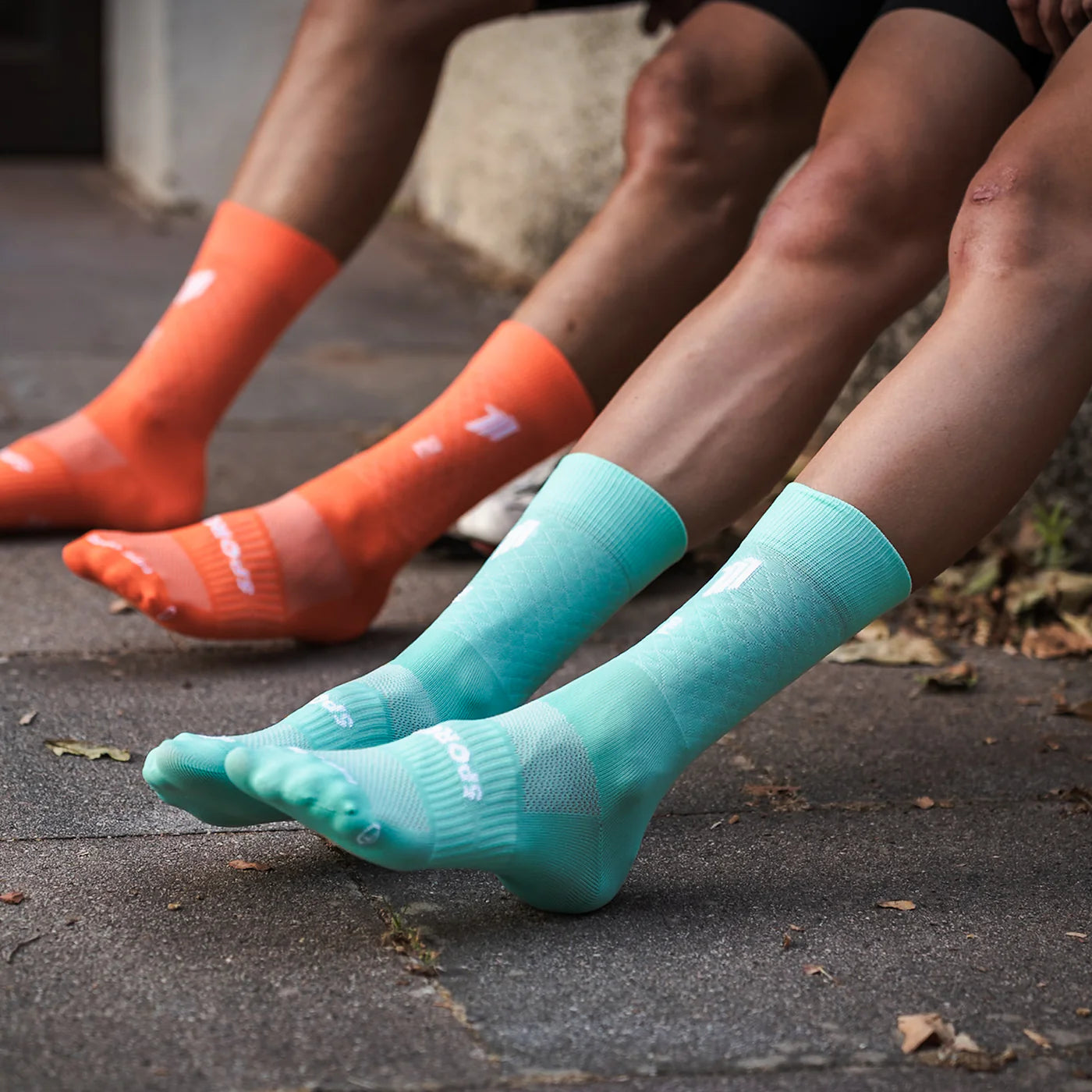 Chaussettes vélo Sporcks - PRO ELITE musgo