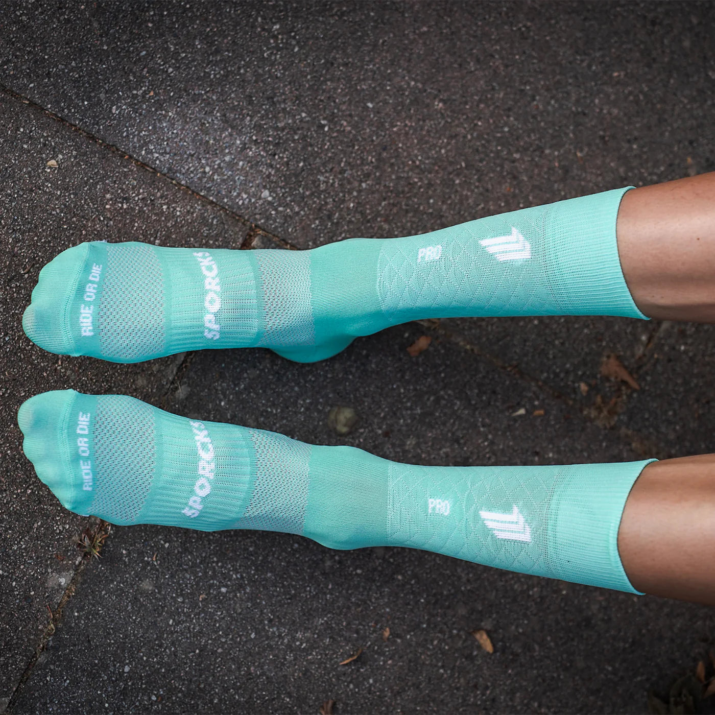 Chaussettes vélo Sporcks - PRO ELITE musgo