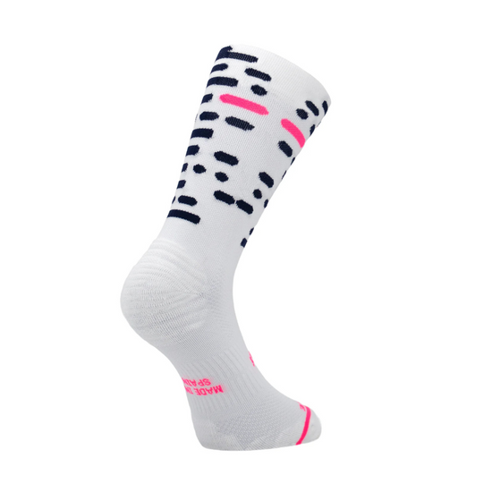 Chaussettes running Rythm white - Sporcks