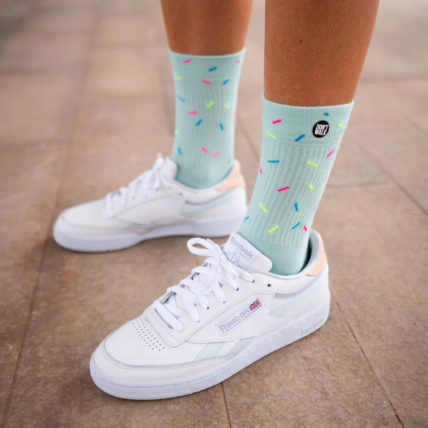 Chaussettes sport wear Sporcks - Tokyo green