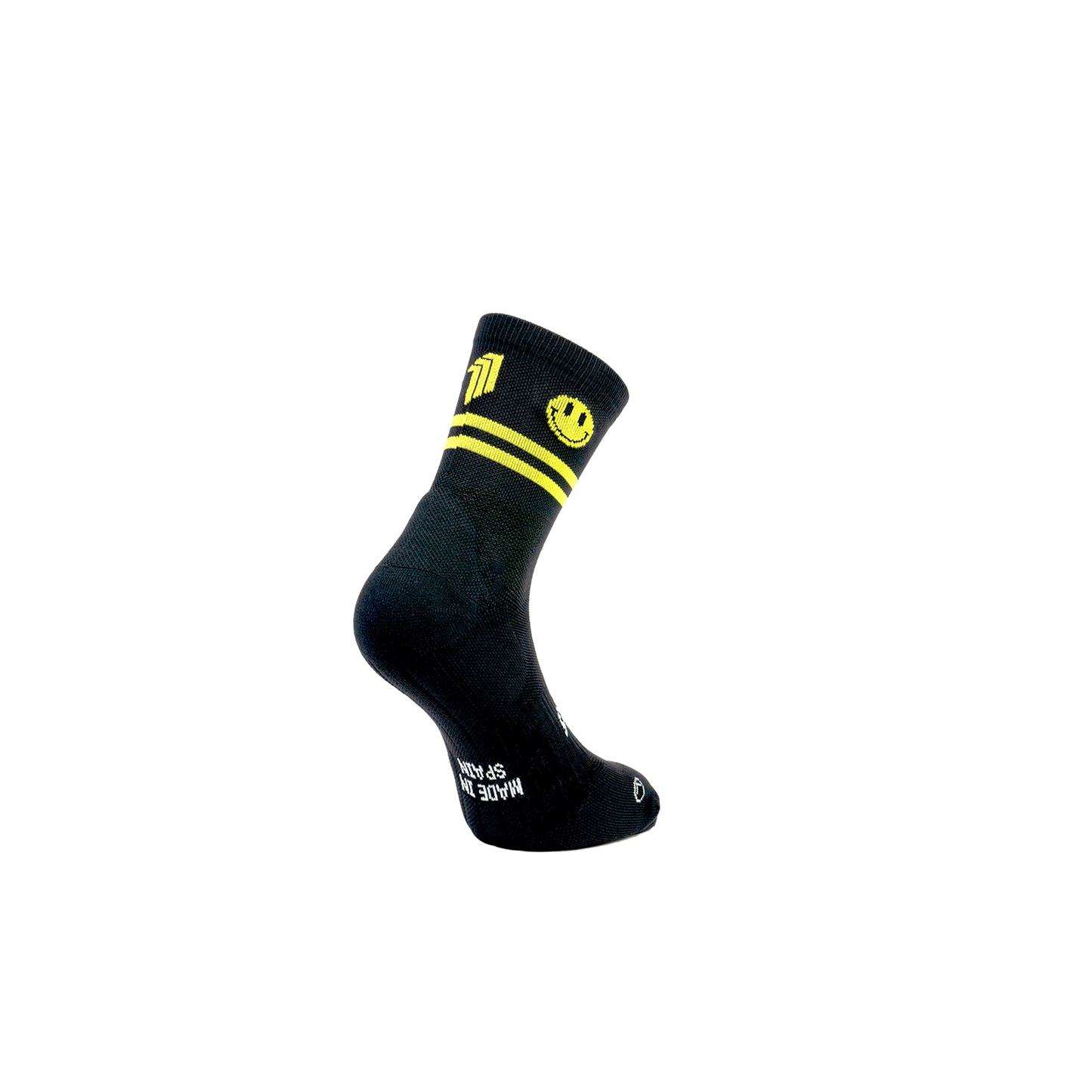 Chaussettes running Happy run black - SPORCKS