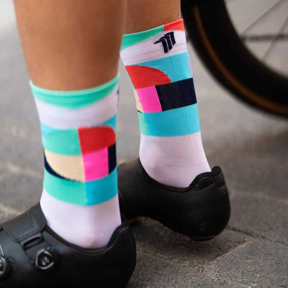 Chaussettes vélo Sporcks - Madonna rosa