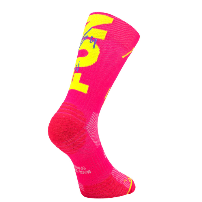 Chaussettes running Sporcks FUN RUN PINK